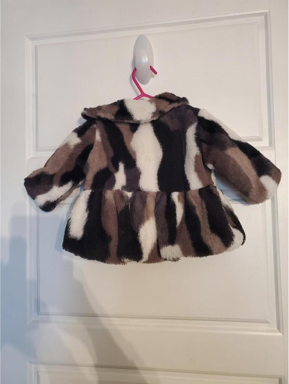 Adorable Fuzzy Bubble Baby Coat